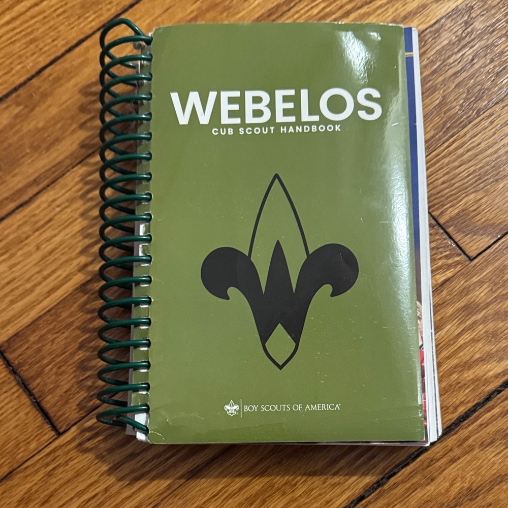 Webelos Cub Scout Handbook. Great condition.